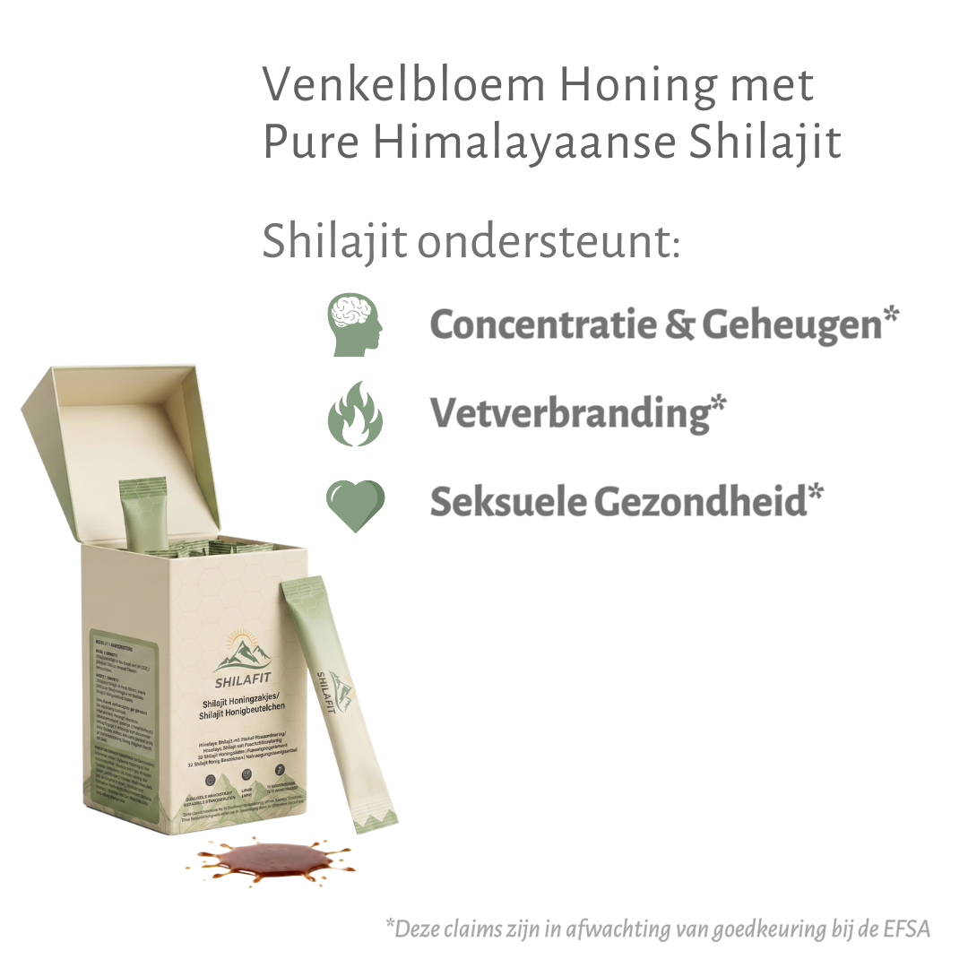 Shilajit Honingzakjes