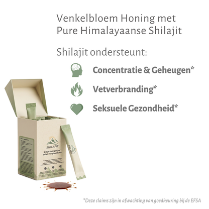 Shilajit Honingzakjes